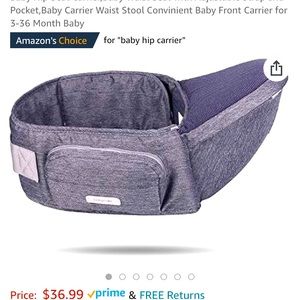 Ireenuo baby hip seat carrier